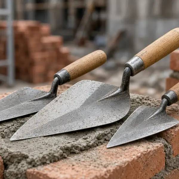 Bay xây, bay trát – Dụng cụ xây tô và hoàn thiện bề mặt