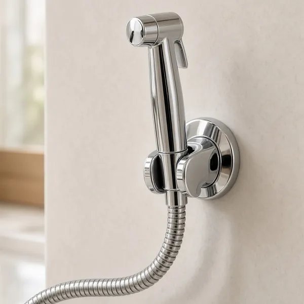 Bộ vòi xịt vệ sinh kèm dây và gác cài – Tiện dụng, dễ lắp đặt