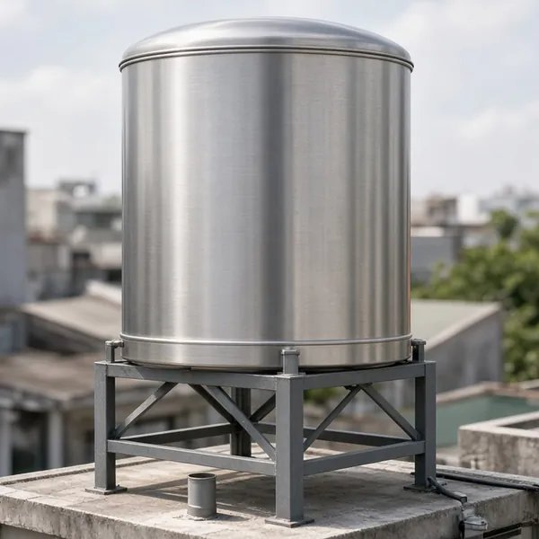 Bồn nước inox – Bồn chứa nước inox cho gia đình & công trình