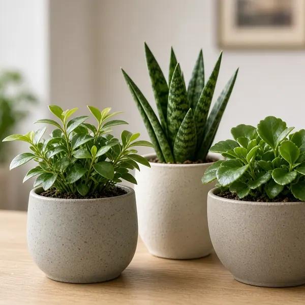 Cây Để Bàn Mini Trang Trí Góc Làm Việc Và Không Gian Sống