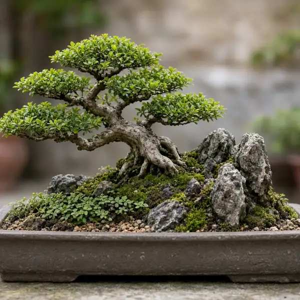 Chậu tiểu cảnh cho sân vườn và trang trí