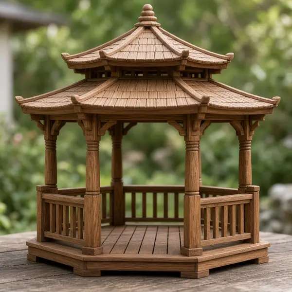 Chòi nghỉ sân vườn cho cảnh quan và thư giãn