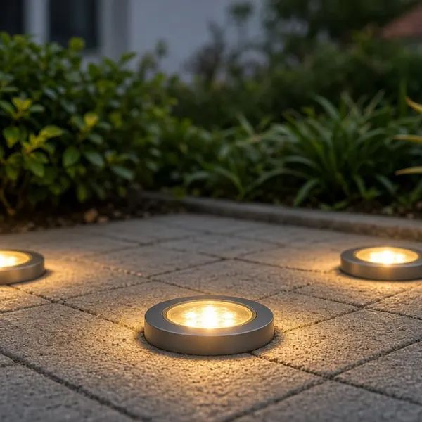 Đèn âm đất LED chiếu sáng lối đi, sân vườn và cảnh quan
