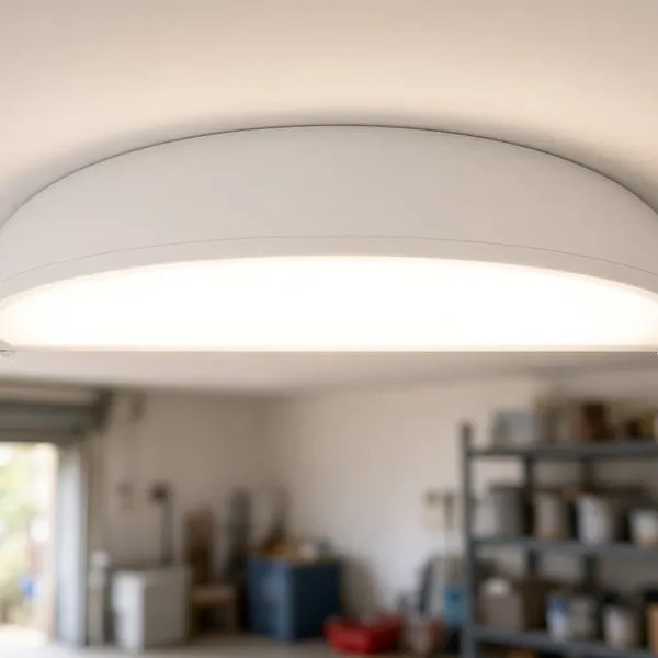 Đèn LED bán nguyệt chiếu sáng rộng, thiết kế gọn cho nhà ở và công trình