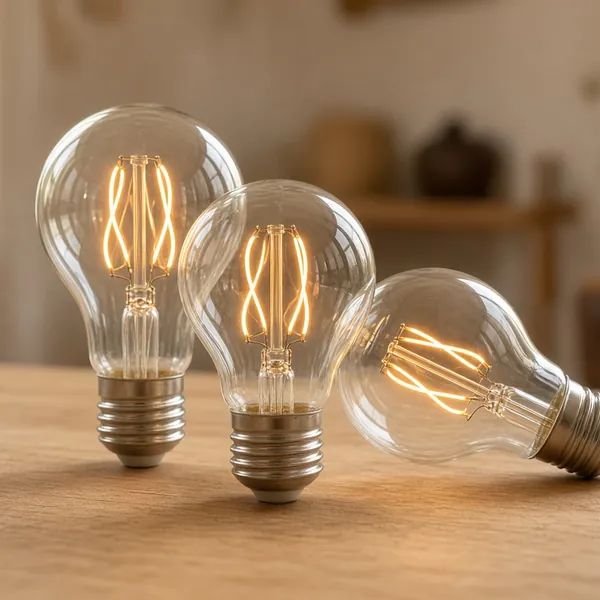 Đèn LED Bulb sợi tóc trang trí phong cách vintage, ánh sáng ấm áp