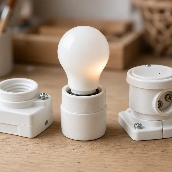 Đui đèn các loại, bền chắc, dễ lắp đặt