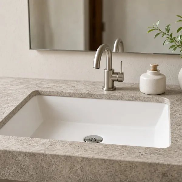 Lavabo âm bàn | Thiết kế liền mạch, gọn gàng – Nhavui