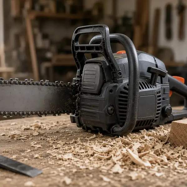 Máy cưa xích chính hãng, cắt gỗ nhanh, vận hành mạnh mẽ