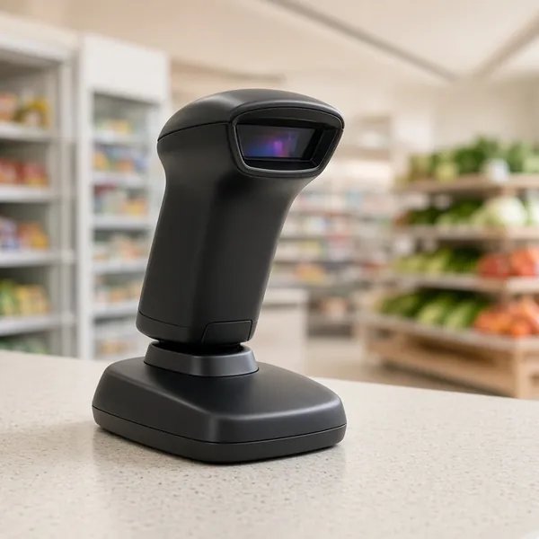 Máy quét mã vạch cho cửa hàng và siêu thị