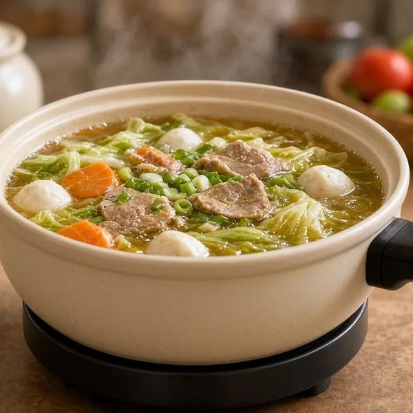 Nồi lẩu điện cho gia đình và tiệc tại nhà