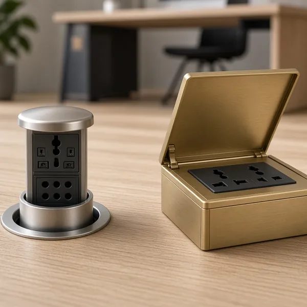Ổ Cắm Âm Bàn & Âm Sàn Chính Hãng Cho Không Gian Hiện Đại