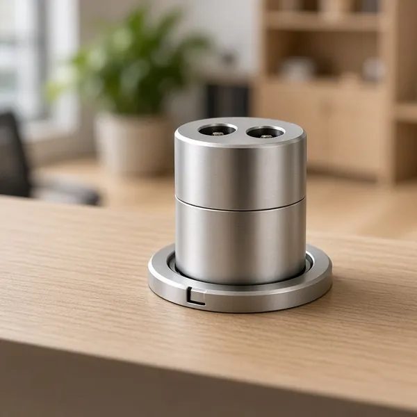 Ổ cắm âm bàn gọn đẹp, tiện dụng cho văn phòng