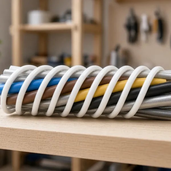 Ống gen xoắn luồn dây điện – gom gọn và bảo vệ bó dây tủ điện, tủ mạng