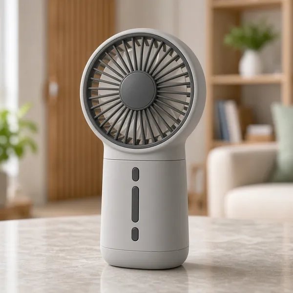 Quạt sạc cầm tay cho gia đình và hoạt động ngoài trời