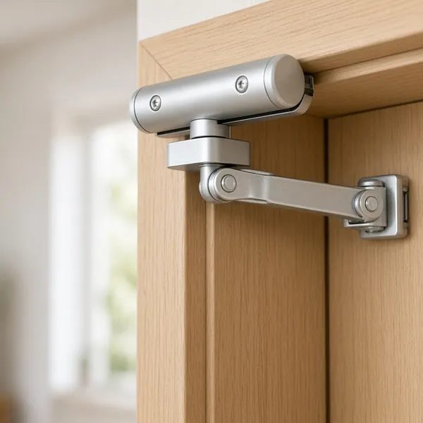 Tay co thủy lực – Phụ kiện đóng cửa tự động, êm nhẹ