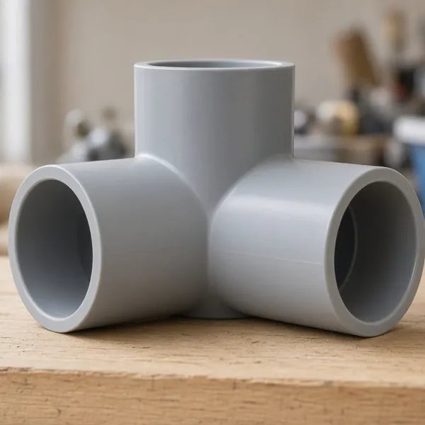 Tê PVC Cứng Cho Chia Nhánh Đường Ống Nước