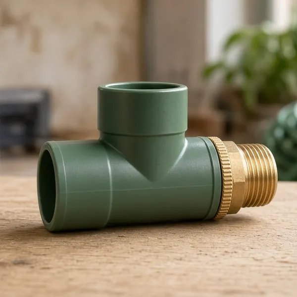 Tê Ren Ngoài PPR Cho Hệ Thống Ống Nước