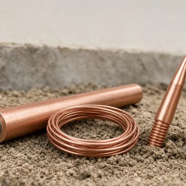 Tiếp địa & chống sét – Cọc tiếp địa, dây tiếp địa, phụ kiện chống sét