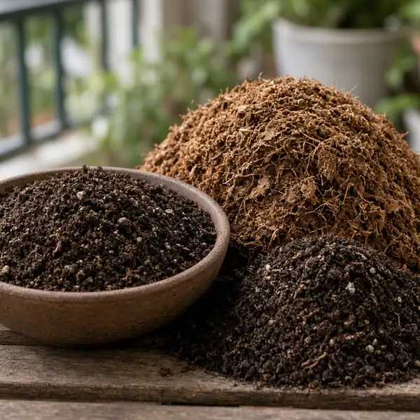 Vật tư trồng cây và giá thể cho cây cảnh, cây nội thất