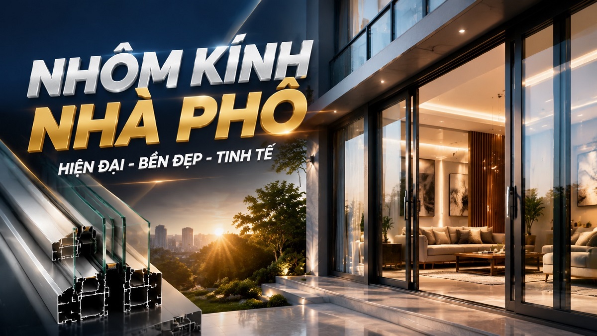 So sánh các loại nhôm kính nhà phố: Việt Pháp, PMA, Xingfa, PMI, Hyundai