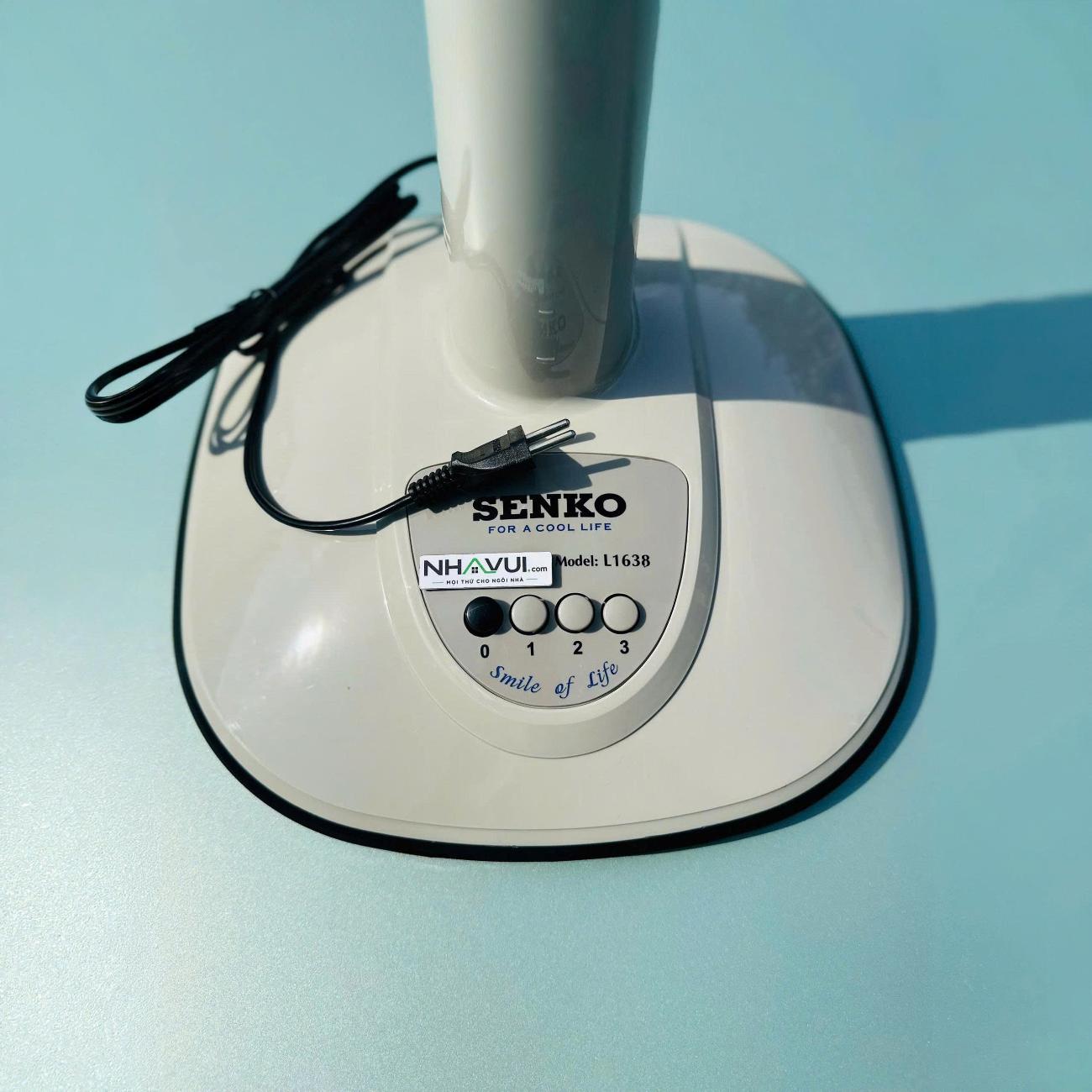 Quạt lửng ống nhựa Senko L1638 47W chỉnh chiều cao