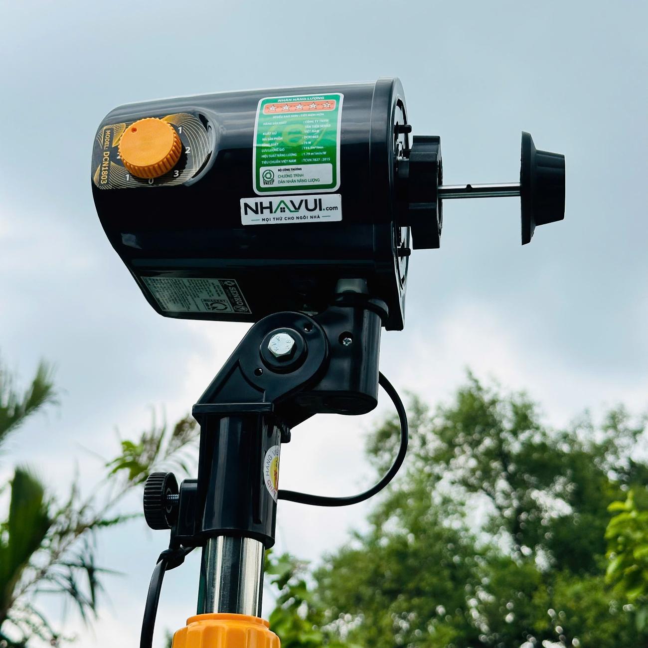 Quạt đứng Senko DCN1803 75W – điều chỉnh chiều cao, dùng làm mát không gian sinh hoạt