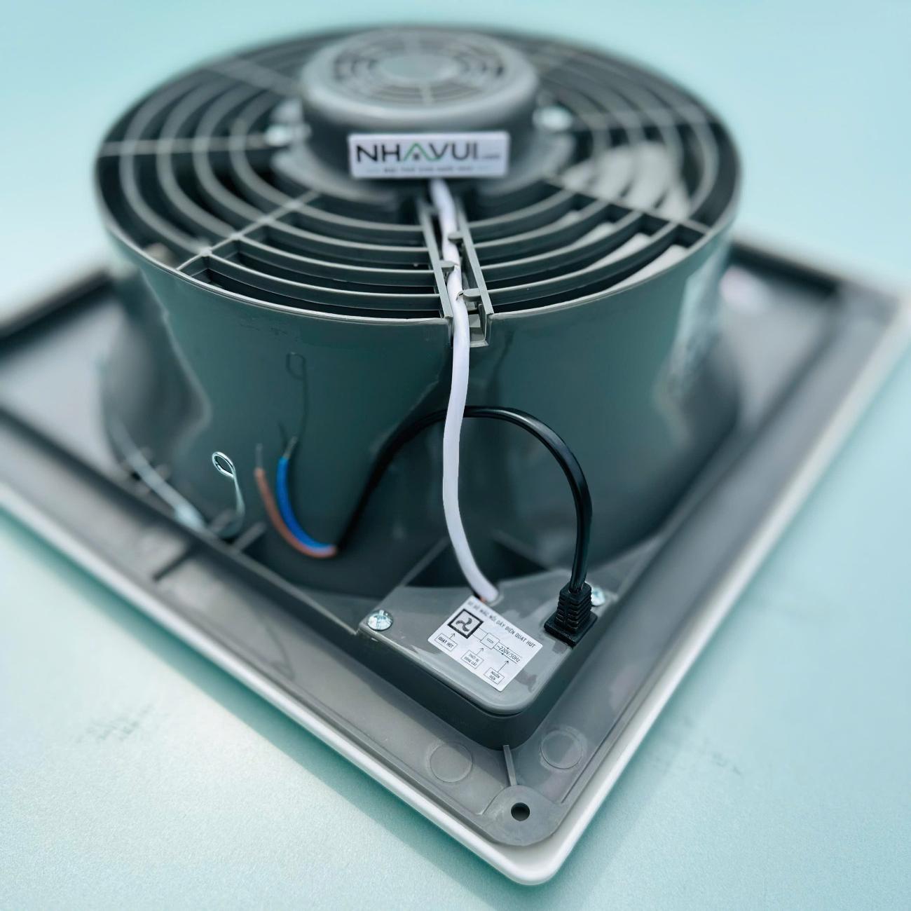 Quạt hút âm trần Senko HT250 40W 1 chiều màu trắng