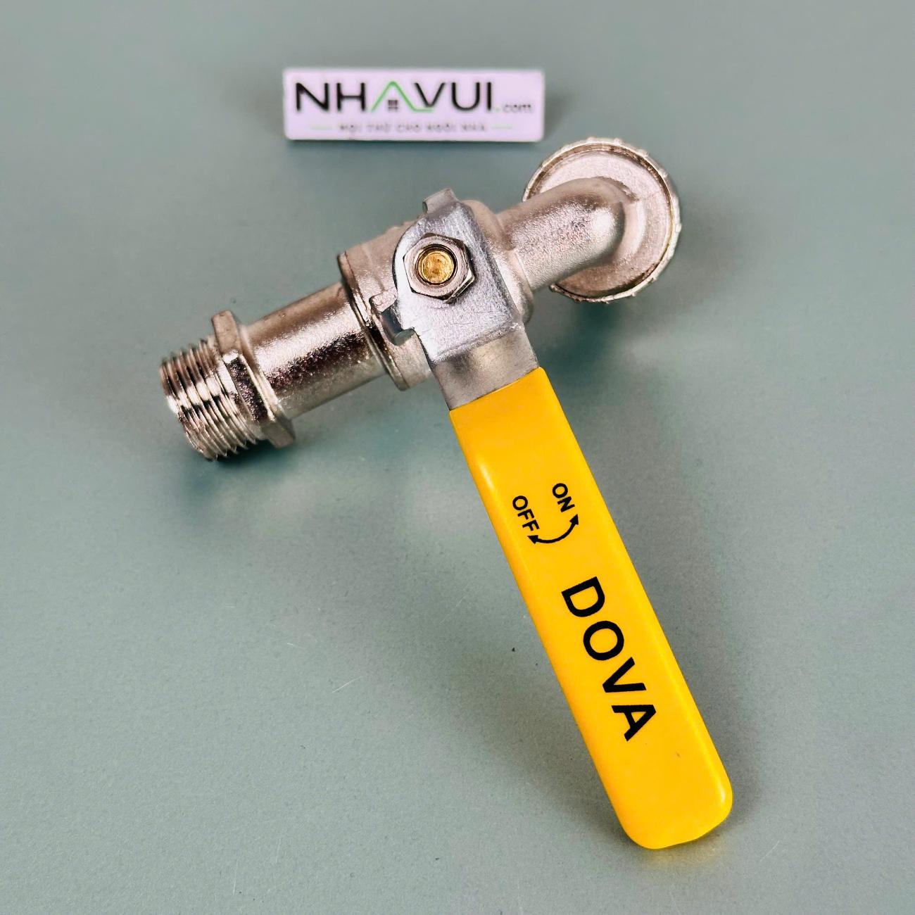 Vòi gạt Dova Ø21–Ø27 – dùng cấp và xả nước lạnh
