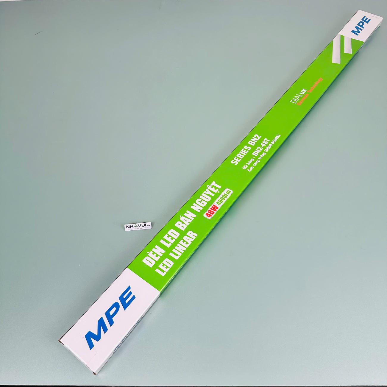 Đèn LED bán nguyệt thân nhựa MPE Seri BN2 18W 36W 48W
