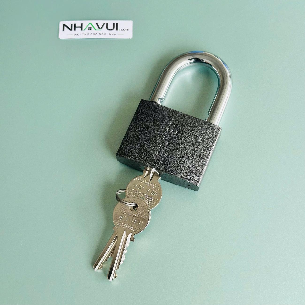 Khóa treo bấm gang Việt Tiệp 01665