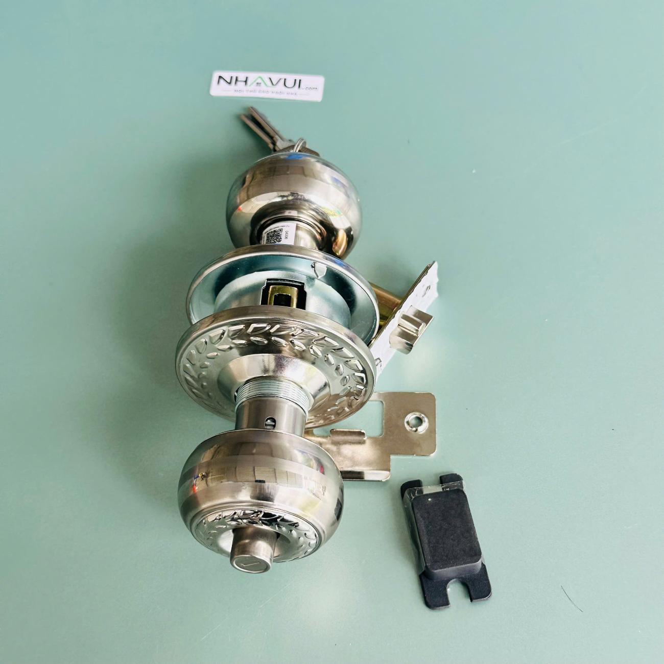 Khóa tay nắm tròn inox Việt Tiệp 04206