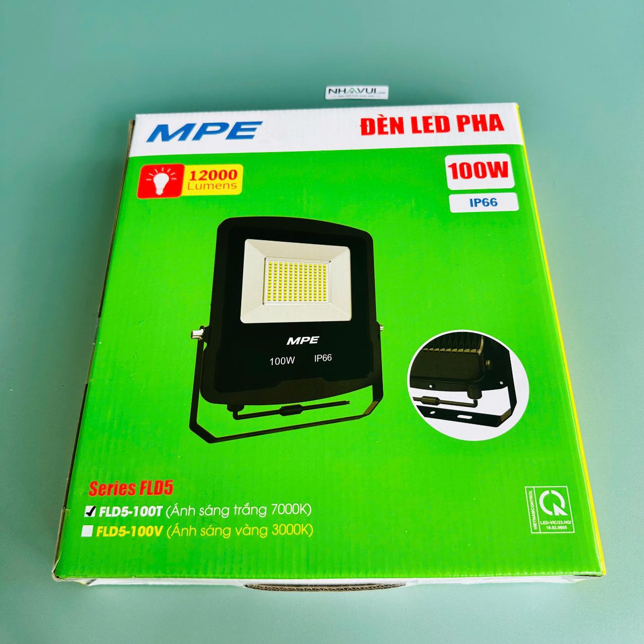 Đèn LED pha MPE Seri FLD5 10W–400W