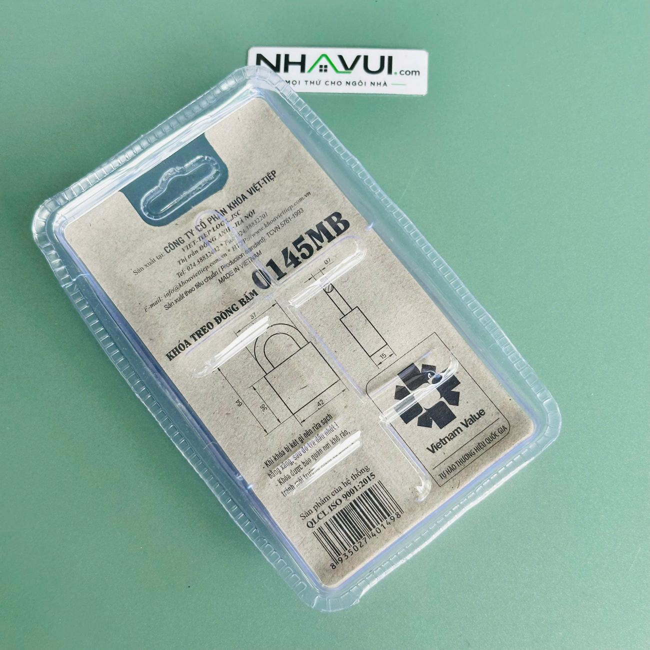 Khóa Việt Tiệp 0145 MB