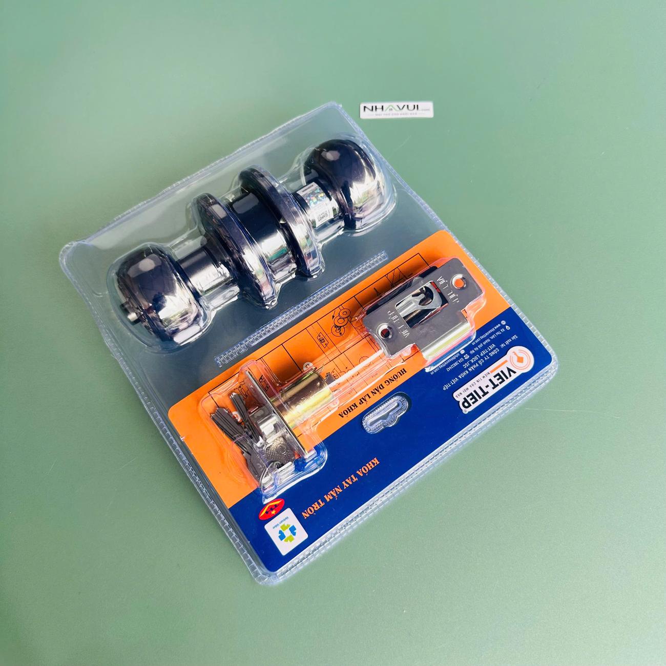 Khóa tay nắm tròn Việt Tiệp 04204