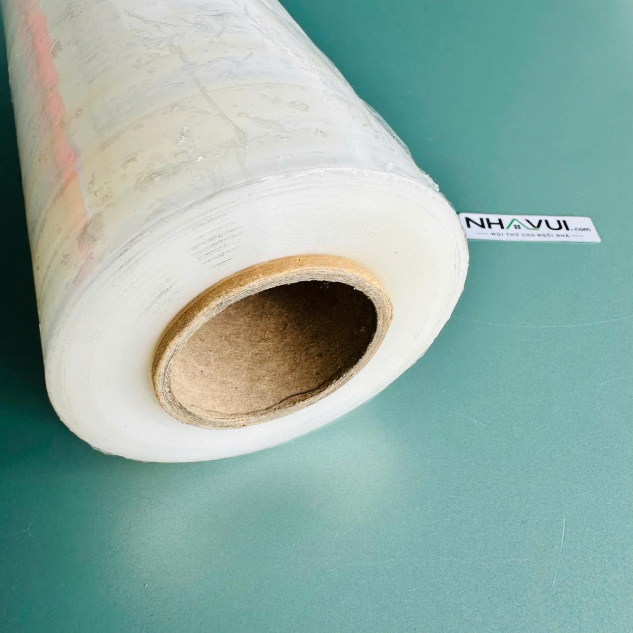 PE trắng OEM-13 17 mic 50cm 48mm 2kg300g cắt 5 khúc 10cm