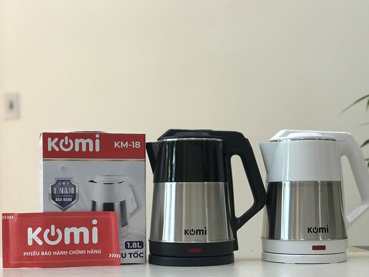 Ấm siêu tốc Komi KM-18ST 1,8 lít