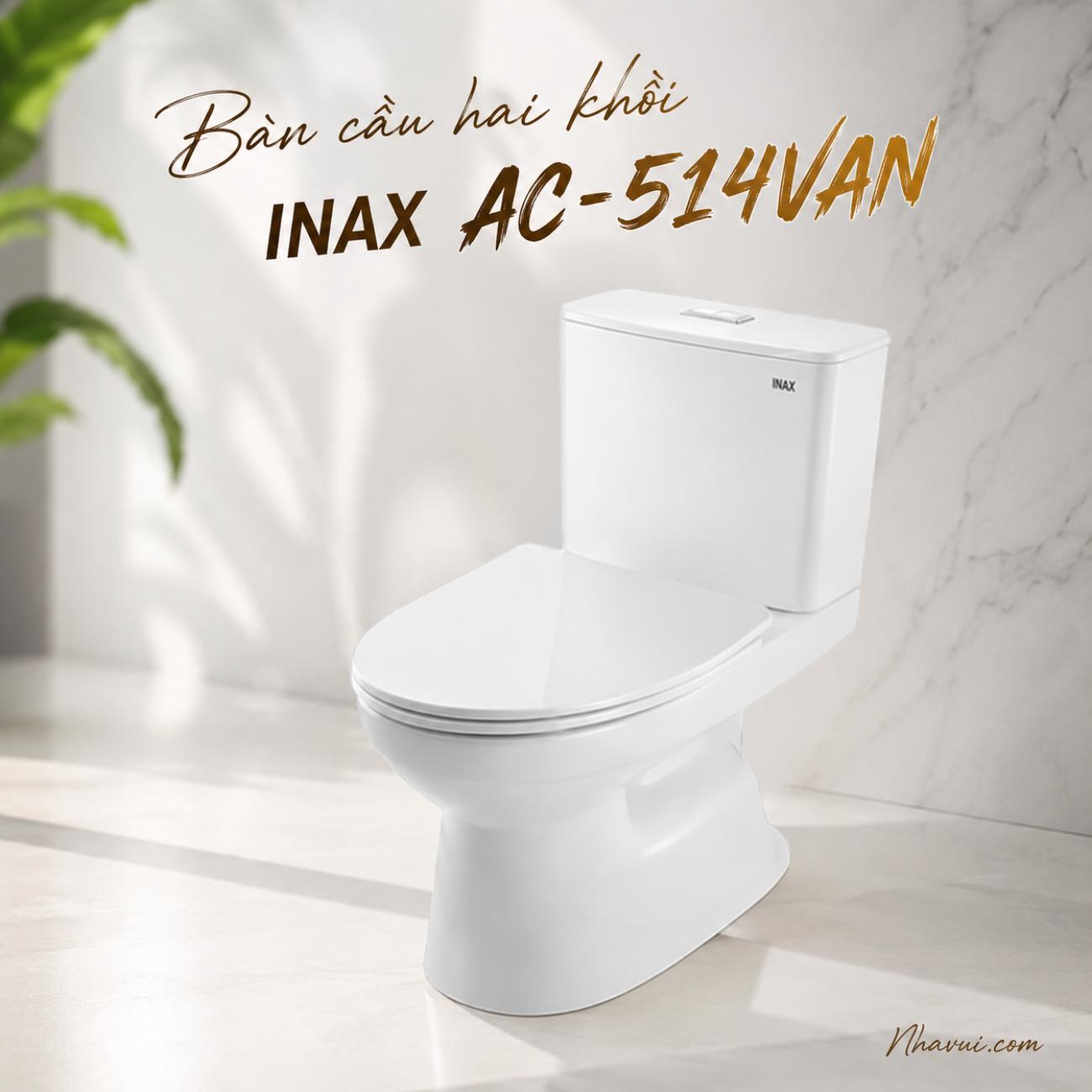Bàn cầu hai khối INAX AC-514VAN