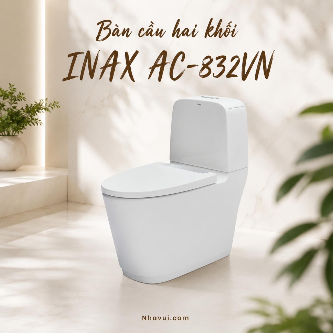 Bàn cầu hai khối INAX AC-832VN