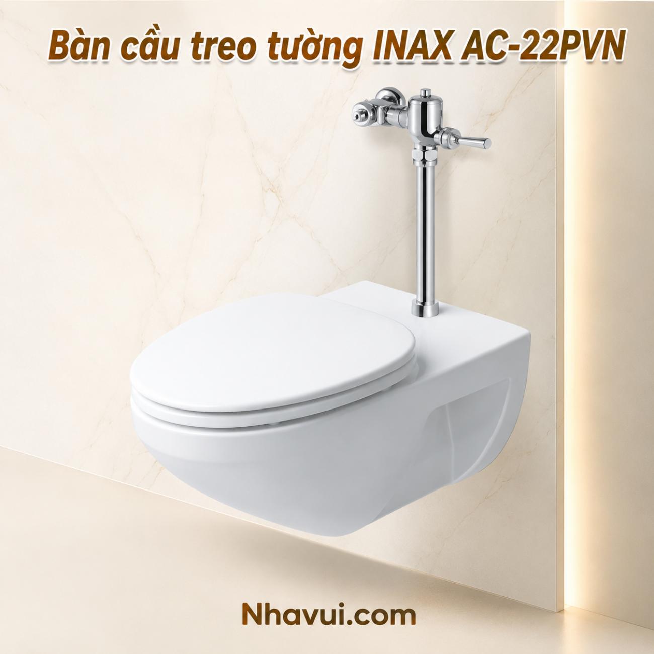 Bàn cầu treo tường INAX AC-22PVN