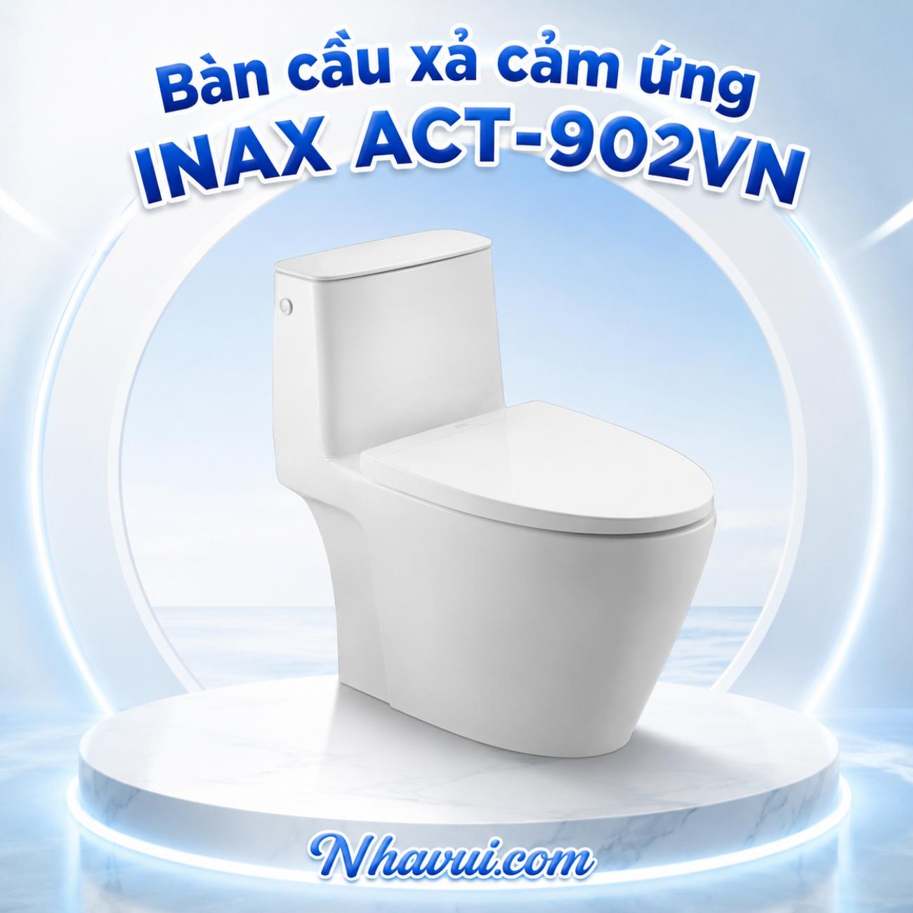 Bàn cầu xả cảm ứng INAX ACT-902VN