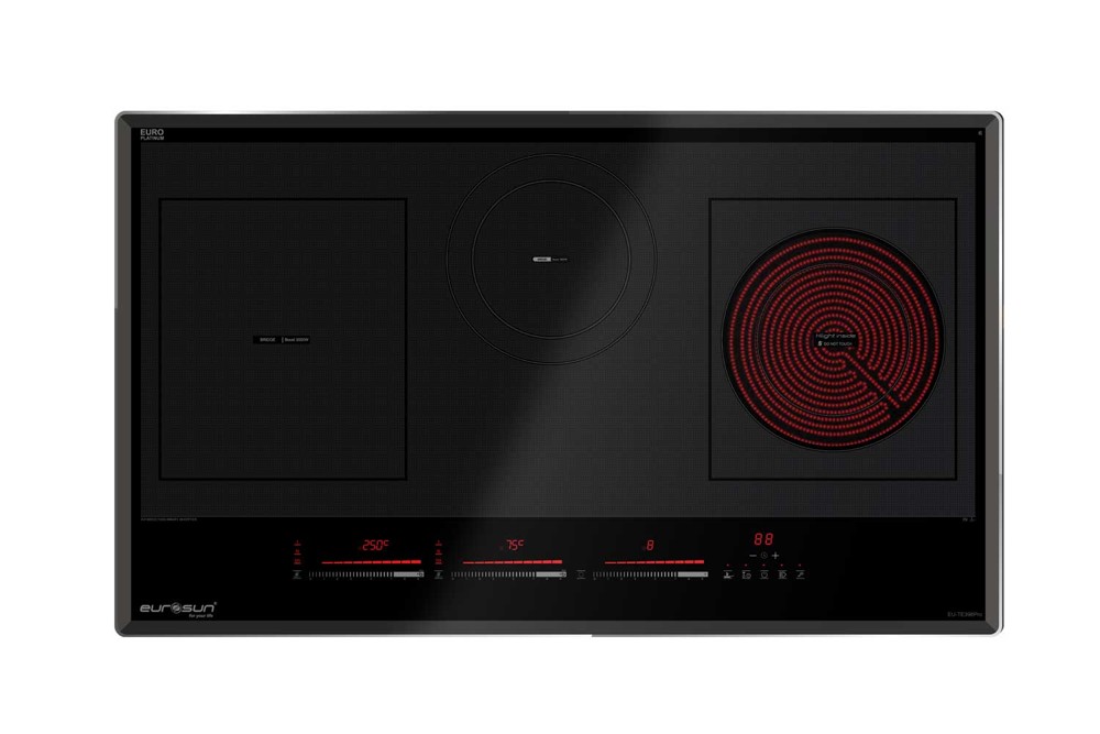 Bếp điện từ Eurosun EU-TE398PRO 3 vùng nấu