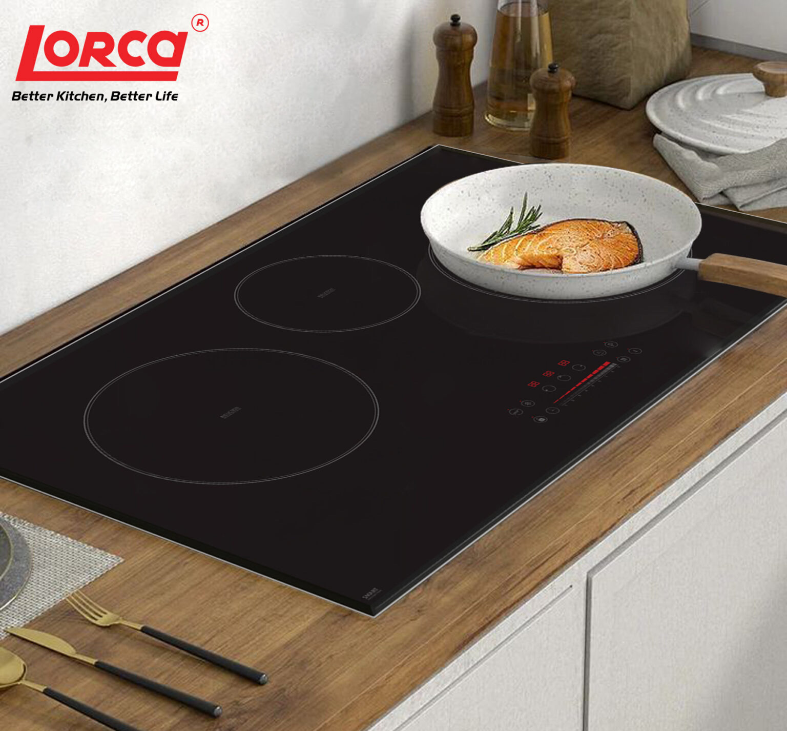 Bếp từ ba Lorca LCI-309 Plus