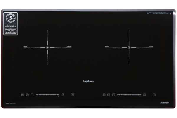 Bếp từ đôi Inverter Nagakawa NAG1213M