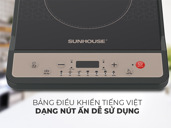 Bếp từ đơn Sunhouse SHD6160 kèm nồi lẩu