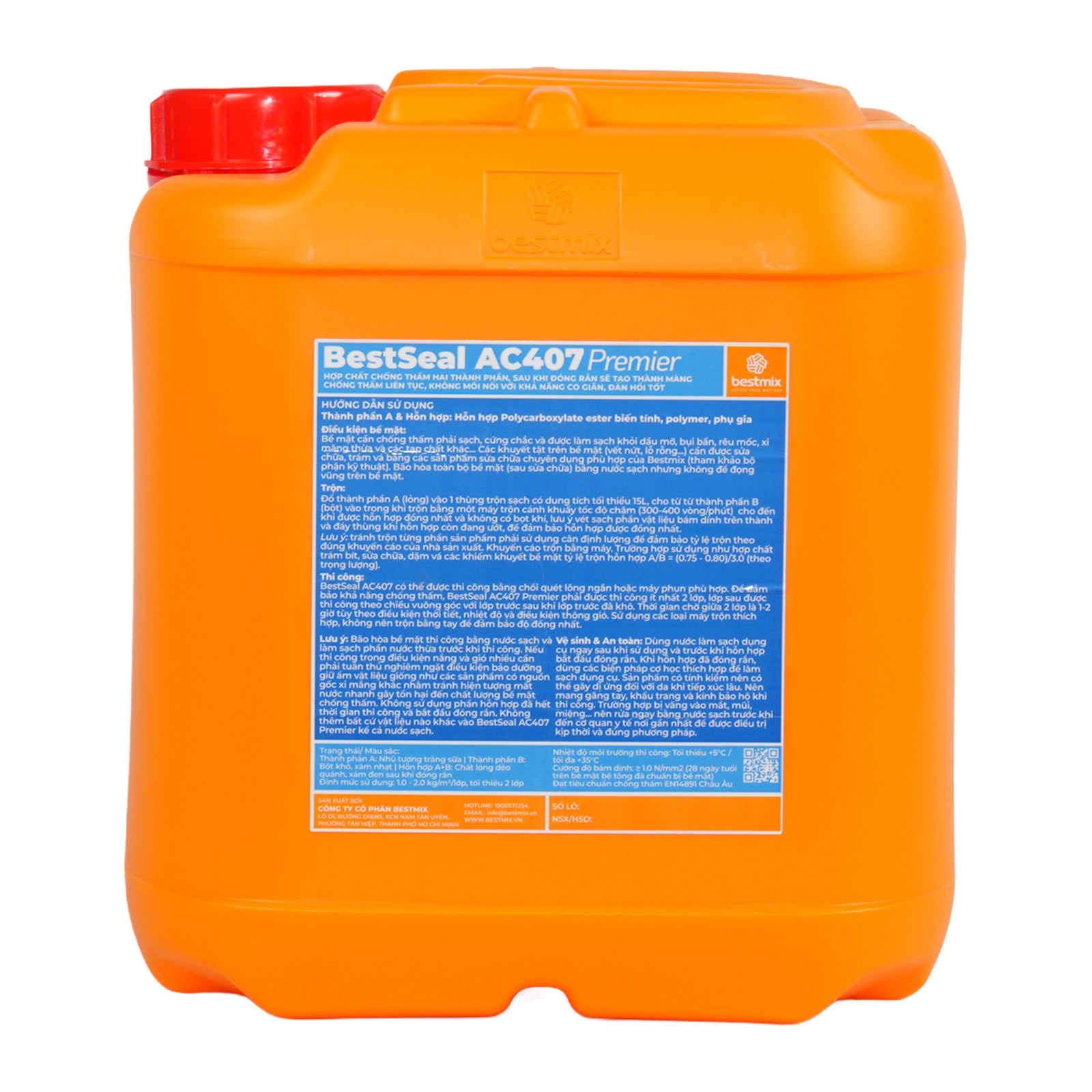 BestSeal AC407 Premier chính hãng – 8 kg/bộ; 20 kg/bộ