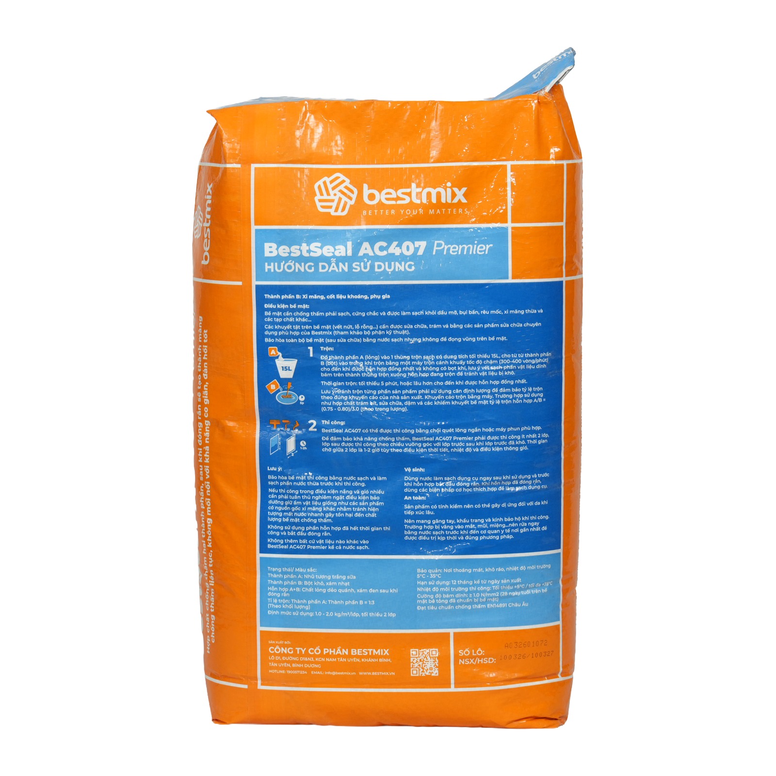 BestSeal AC407 Premier chính hãng – 8 kg/bộ; 20 kg/bộ