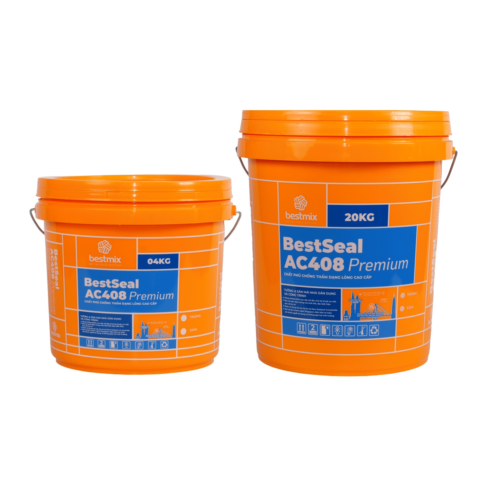 BestSeal AC408 Premium chính hãng – 5 kg/thùng; 20 kg/thùng