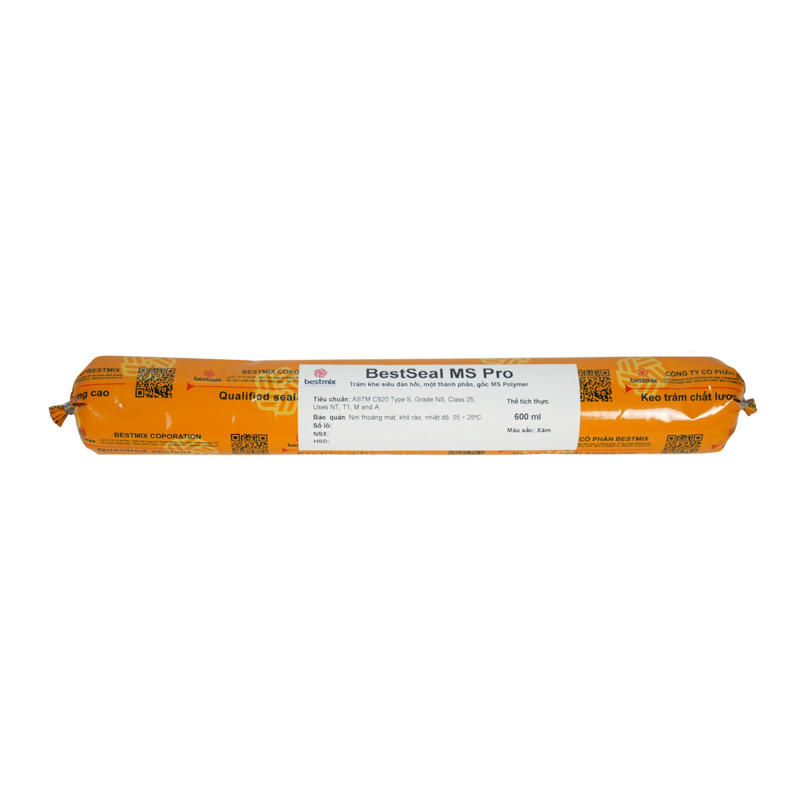 BestSeal MS Pro chính hãng – 600 ml/thỏi; 25 thỏi/thùng