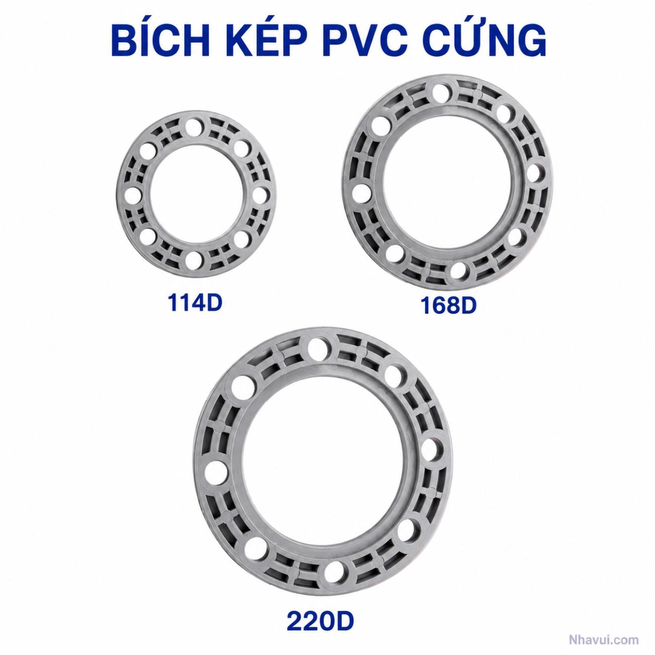 Bích kép PVC cứng Bình Minh