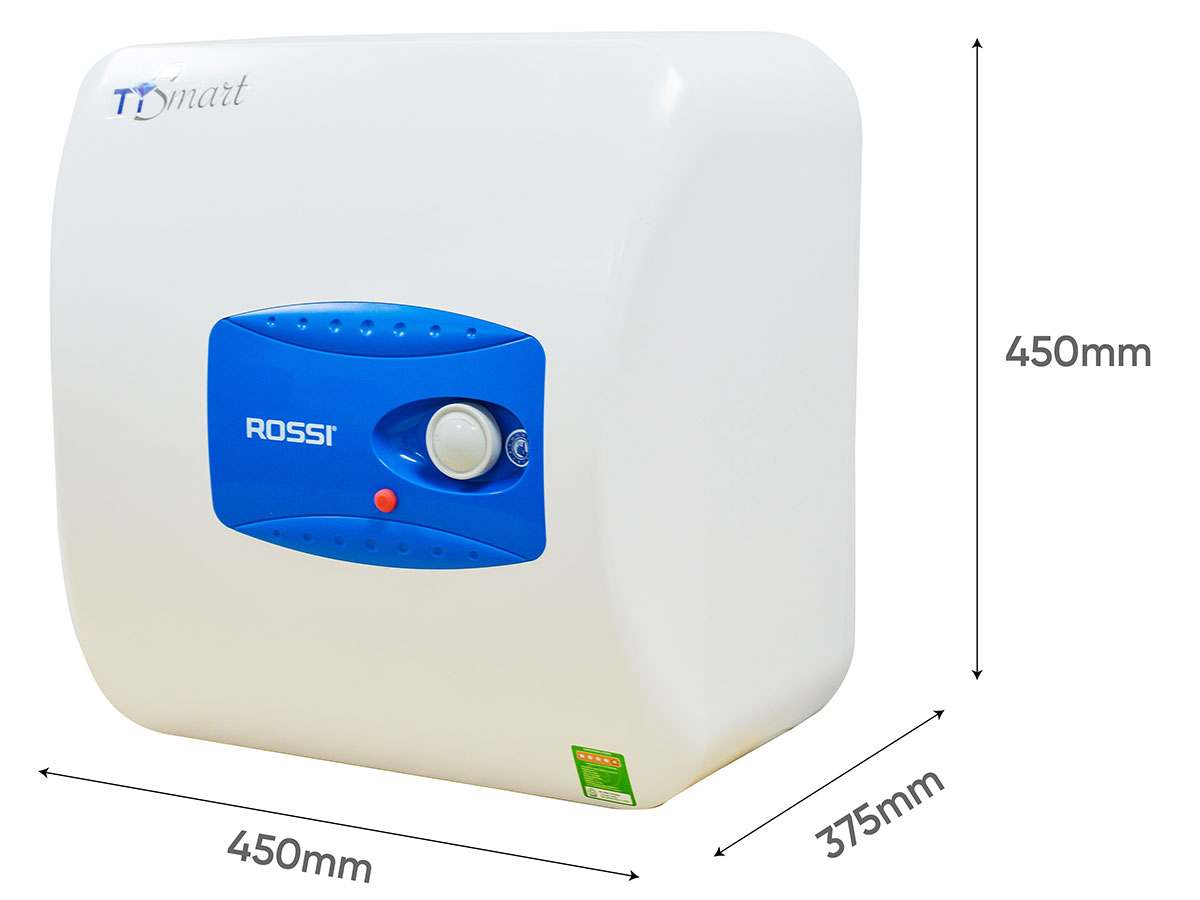 Bình nóng lạnh chống giật Rossi RST 30SQ Ti Smart 30 lít